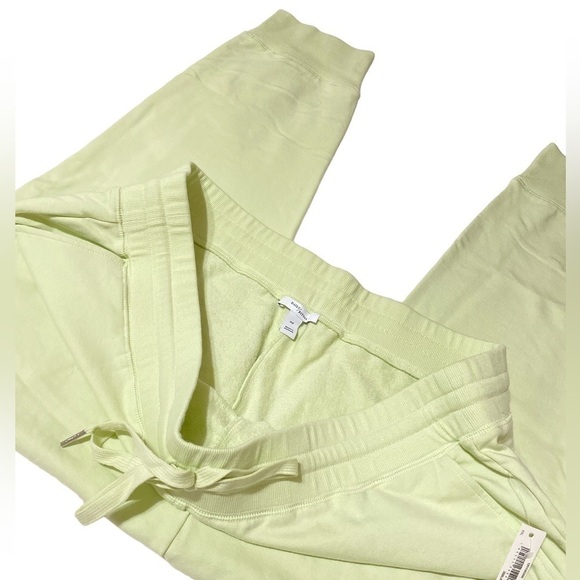 NEW DAILY RITUAL Joggers with Pockets & Drawstring Waist Parachute XXL Green NWT - Picture 7 of 13